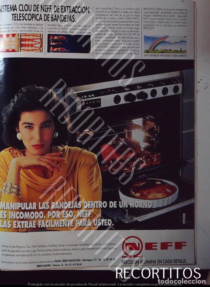 M&uacute;sica de colecci&oacute;n: NEFF HORNO MICROONDAS ANUNCIO PUBLICIDAD - Foto 1