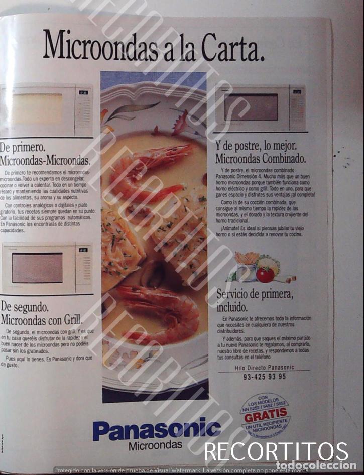 M&uacute;sica de colecci&oacute;n: panasonic microondas anuncio publicidad - Foto 1