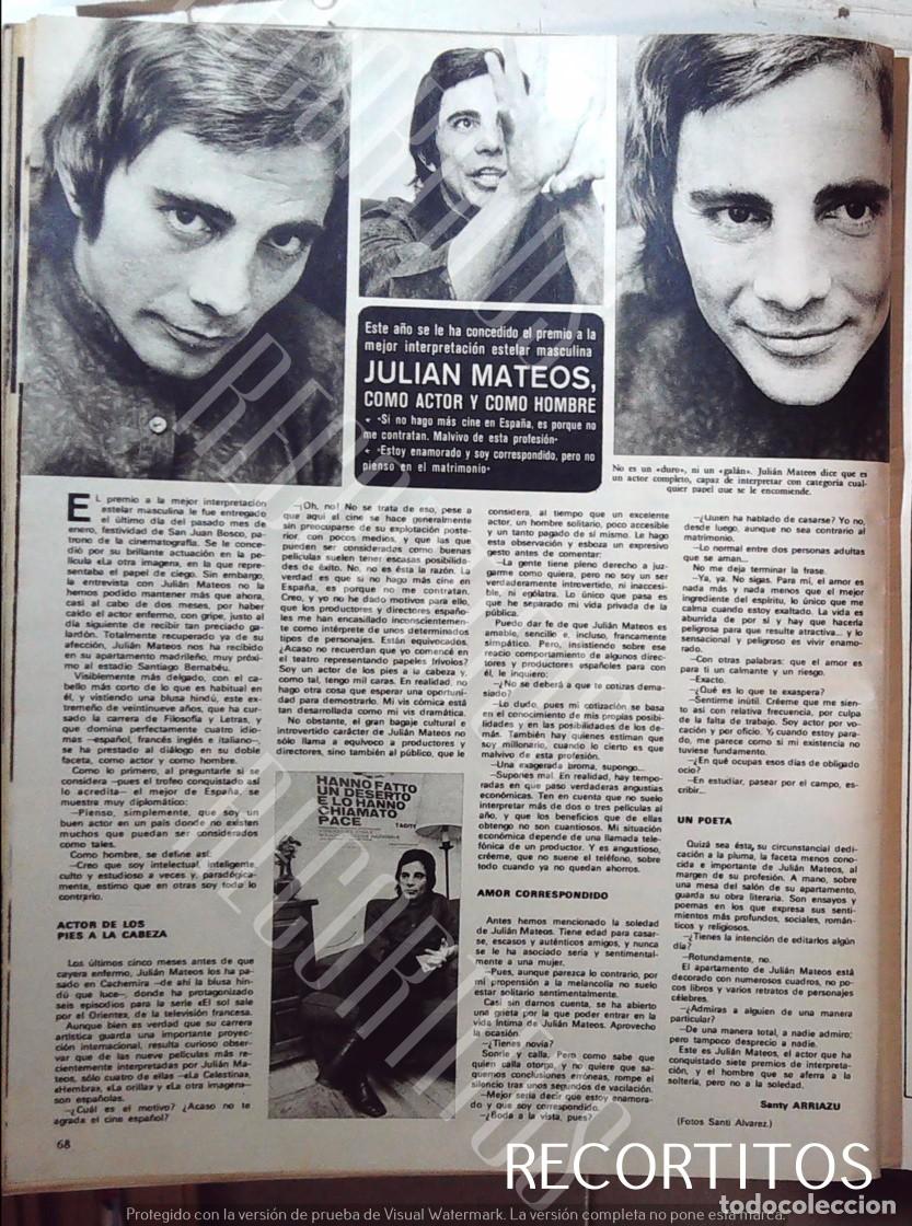 M&uacute;sica de colecci&oacute;n: JULIAN MATEOS REPORTAJE - Foto 1