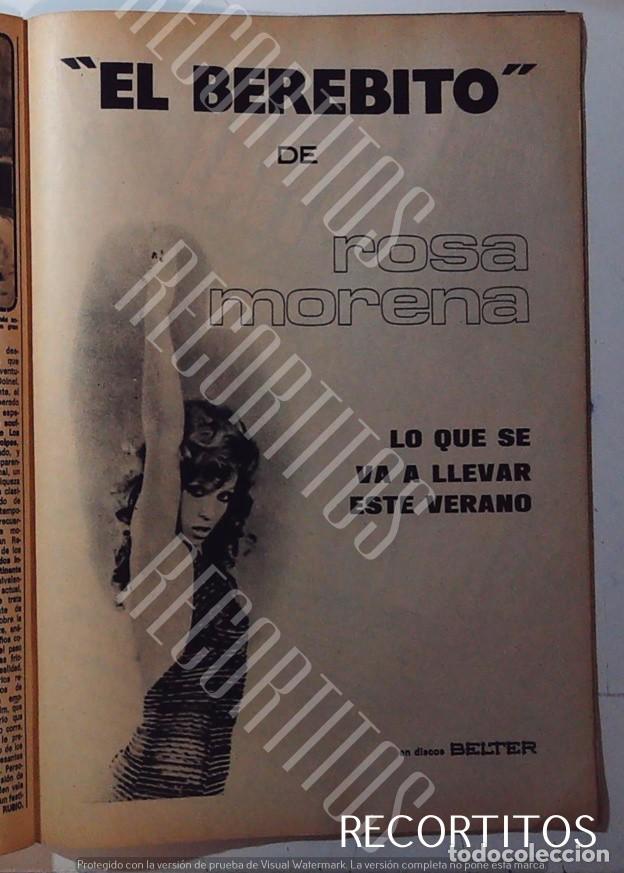 M&uacute;sica de colecci&oacute;n: ROSA MORENA ANUNCIO EL BEREBITO - Foto 1