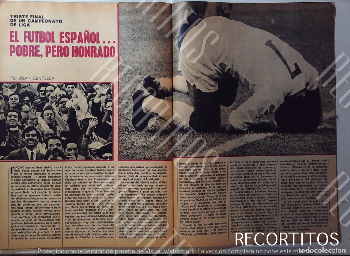 M&uacute;sica de colecci&oacute;n: FUTBOL 1972 REAL MADRID - Foto 1