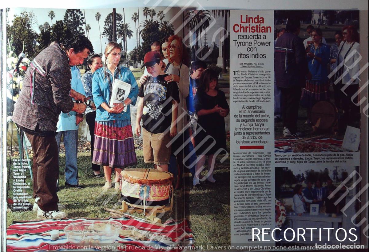 M&uacute;sica de colecci&oacute;n: LINDA CHRISTIAN TARYN POWER LOS INDIOS - Foto 1