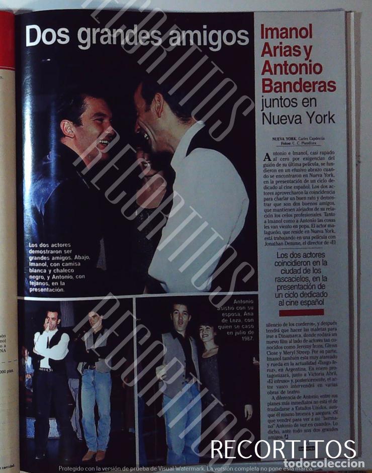 M&uacute;sica de colecci&oacute;n: IMANOL ARIAS ANTONIO BANDERAS - Foto 1
