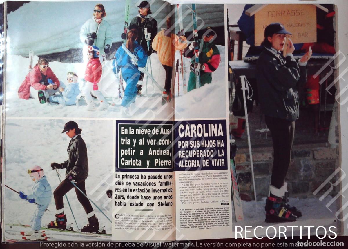 M&uacute;sica de colecci&oacute;n: CAROLINA DE MONACO en la nieve - Foto 1