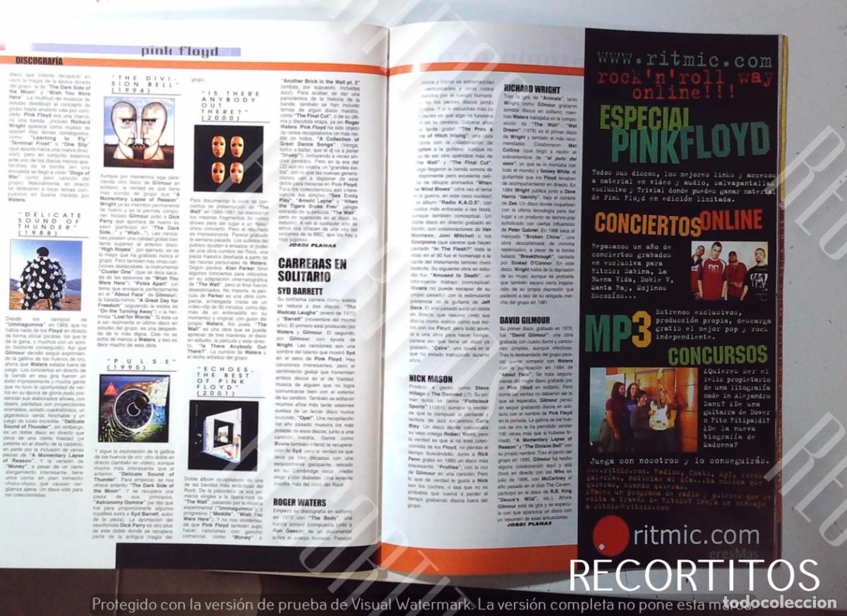 M&uacute;sica de colecci&oacute;n: pink floyd reportaje y discografia - Foto 10