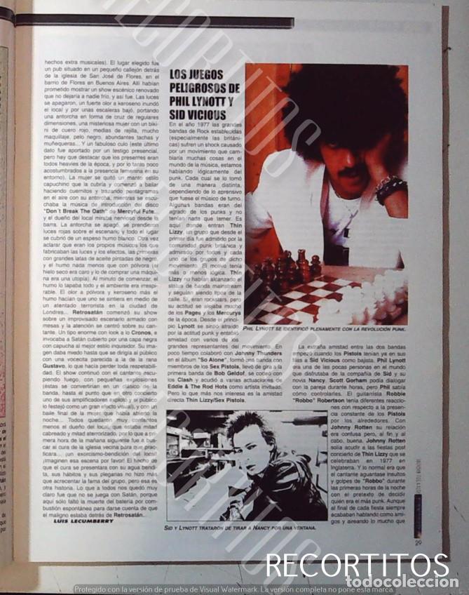 M&uacute;sica de colecci&oacute;n: SID VICIOUS punk SEX PISTOLS NANCY - Foto 1