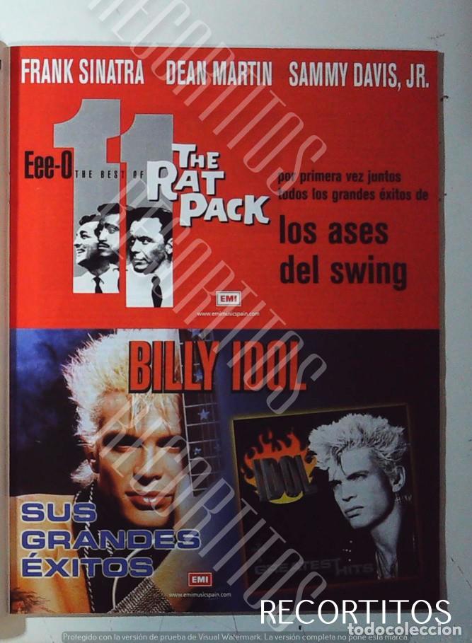 M&uacute;sica de colecci&oacute;n: billy idol frank sinatra - Foto 1