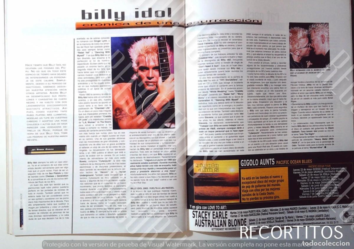 M&uacute;sica de colecci&oacute;n: billy idol australian blonde - Foto 1