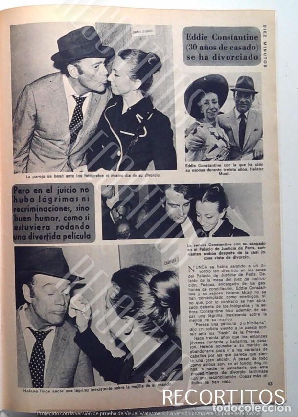 M&uacute;sica de colecci&oacute;n: EDDIE CONSTANTINE DIVORCIO - Foto 1