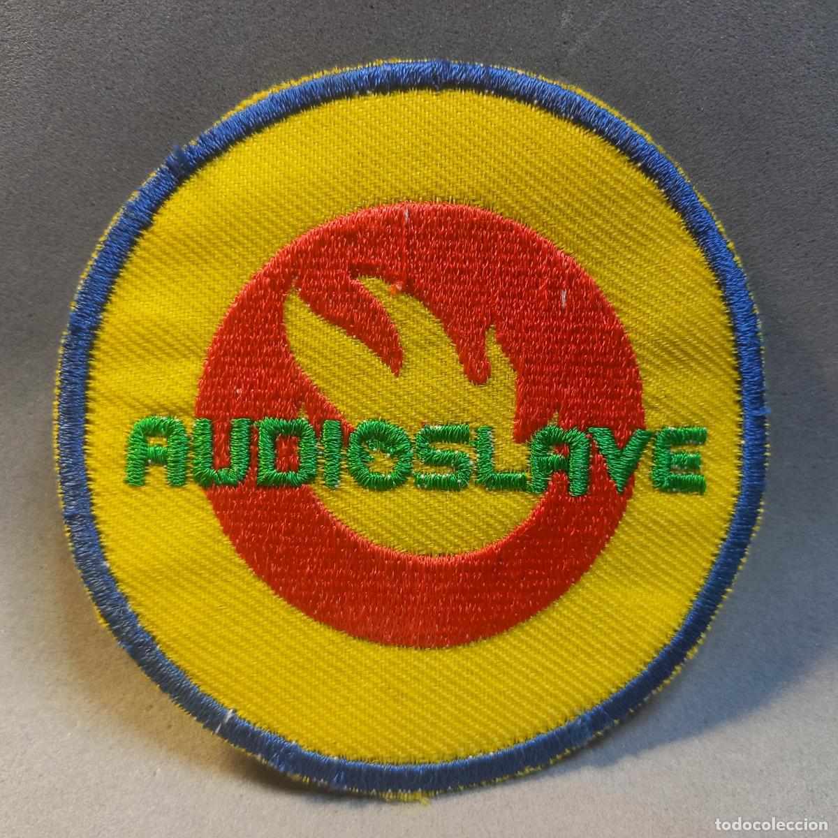 M&uacute;sica de colecci&oacute;n: Antiguo parche bordado. AUDIOSLAVE. - Foto 1