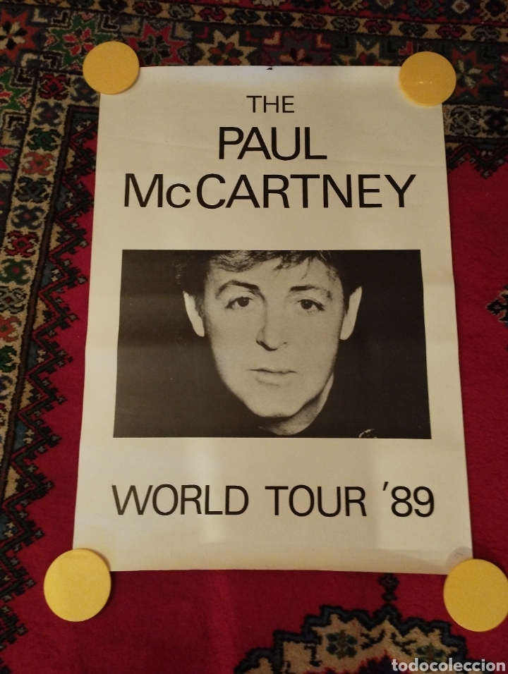 M&uacute;sica de colecci&oacute;n: Lote de tres posters de Los Beatles. - Foto 4