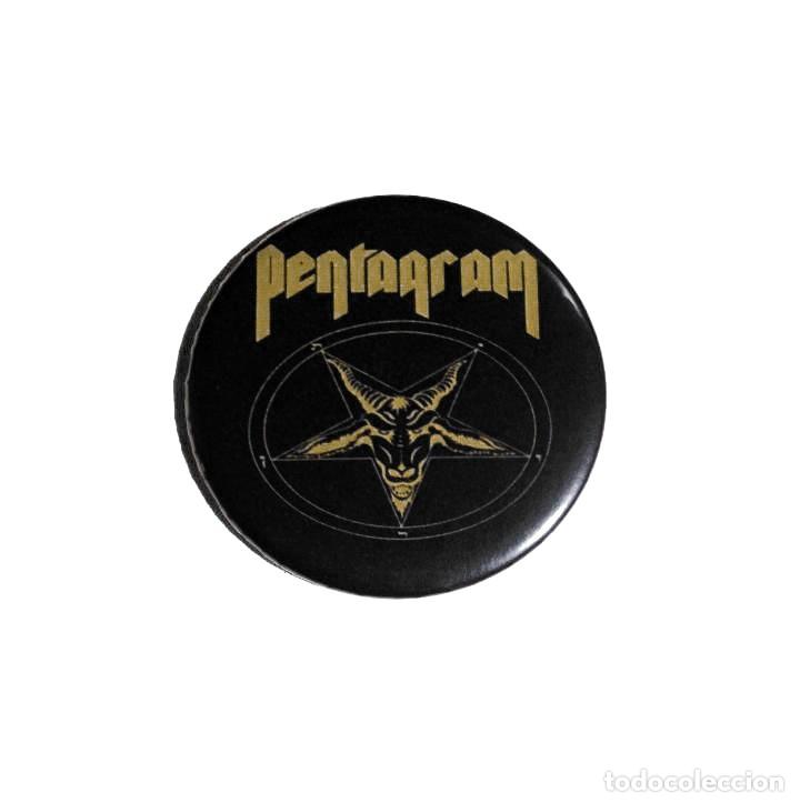 M&uacute;sica de colecci&oacute;n: PENTAGRAM - DAY OF RECKONING IM&Aacute;N NEVERA 59mm - HEAVY METAL DOOM METAL