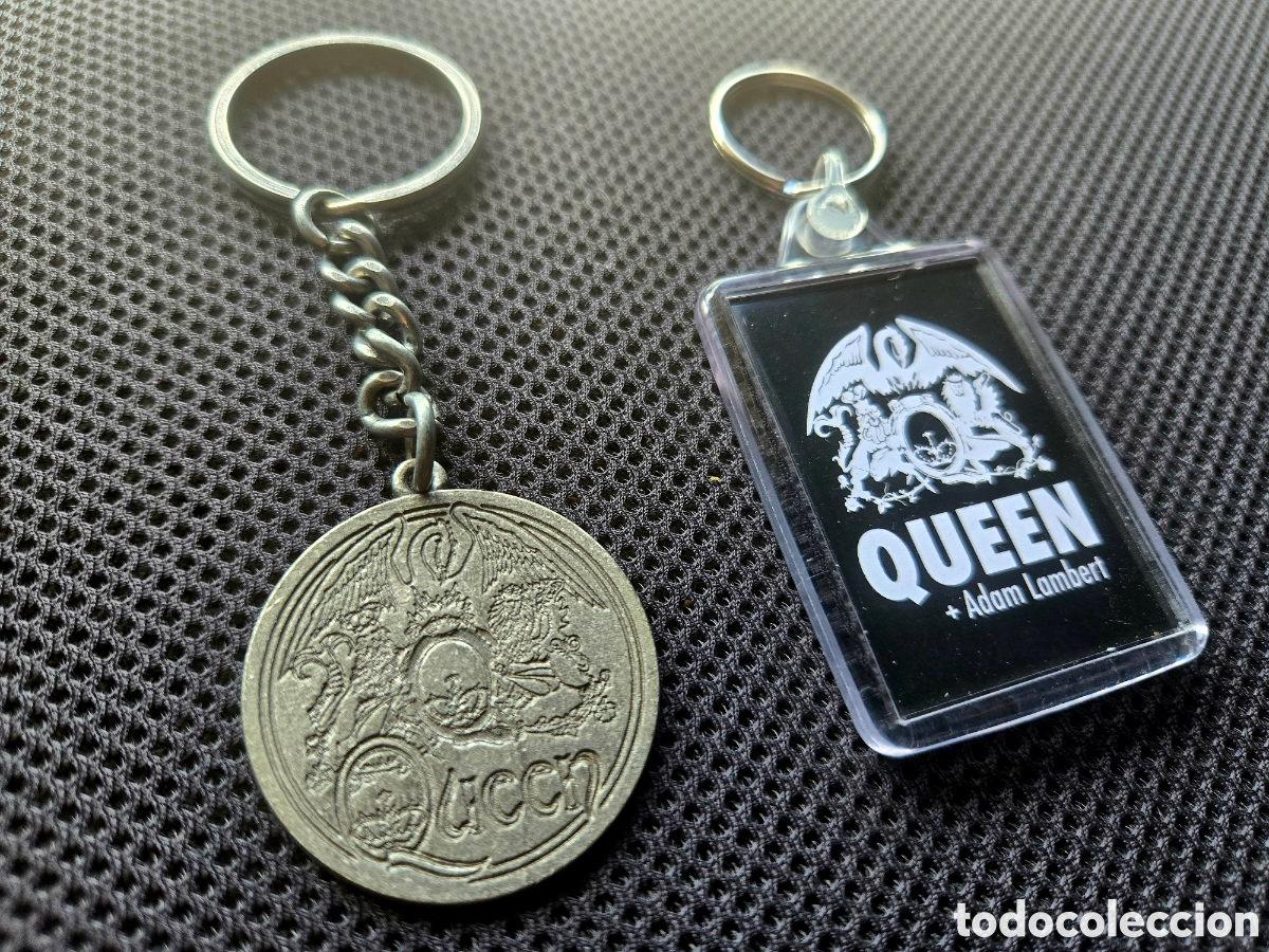 M&uacute;sica de colecci&oacute;n: Queen lote de dos llaveros - Foto 1