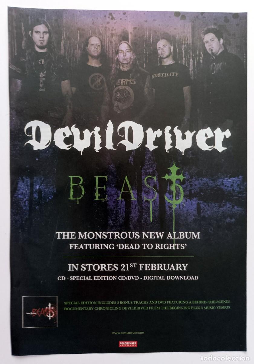M&uacute;sica de colecci&oacute;n: DEVILDRIVER - BEAST MAGAZINE PROMO ADVERT 2011