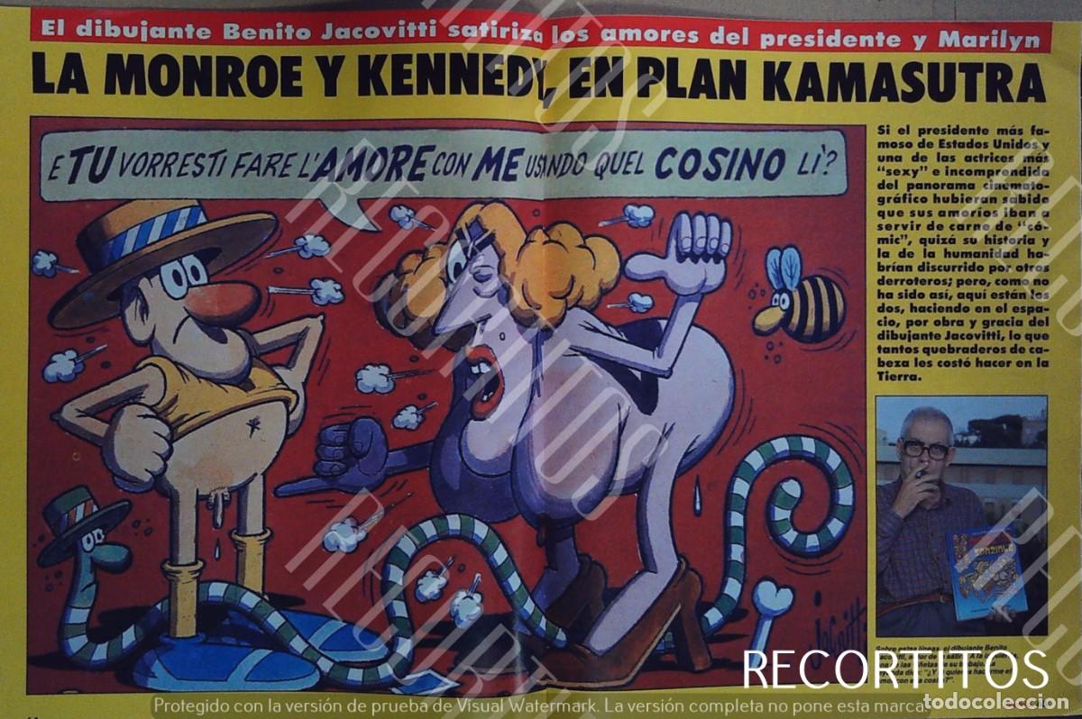 M&uacute;sica de colecci&oacute;n: BENITO JACOVITTI MARILYN MONROE JFK - Foto 1