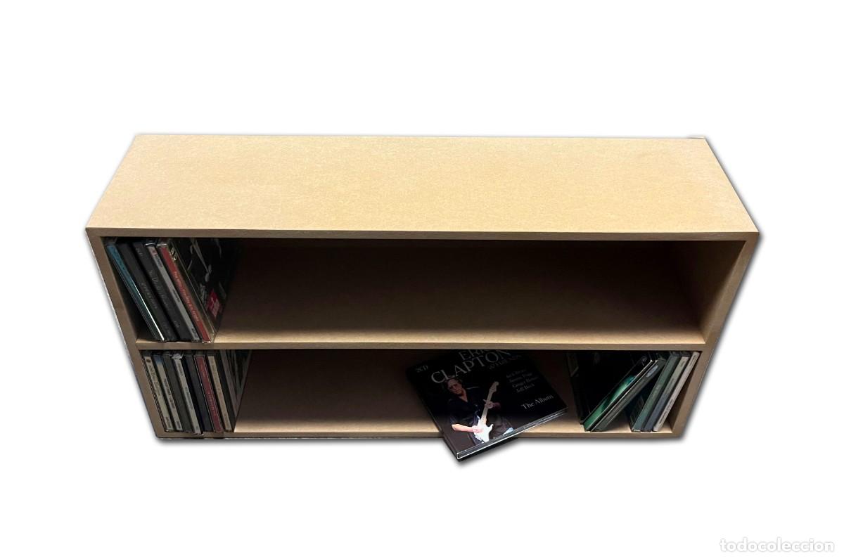 M&uacute;sica de colecci&oacute;n: MUEBLE ESTANTERIA PARA 100 CD COMPACT DISC - Foto 2