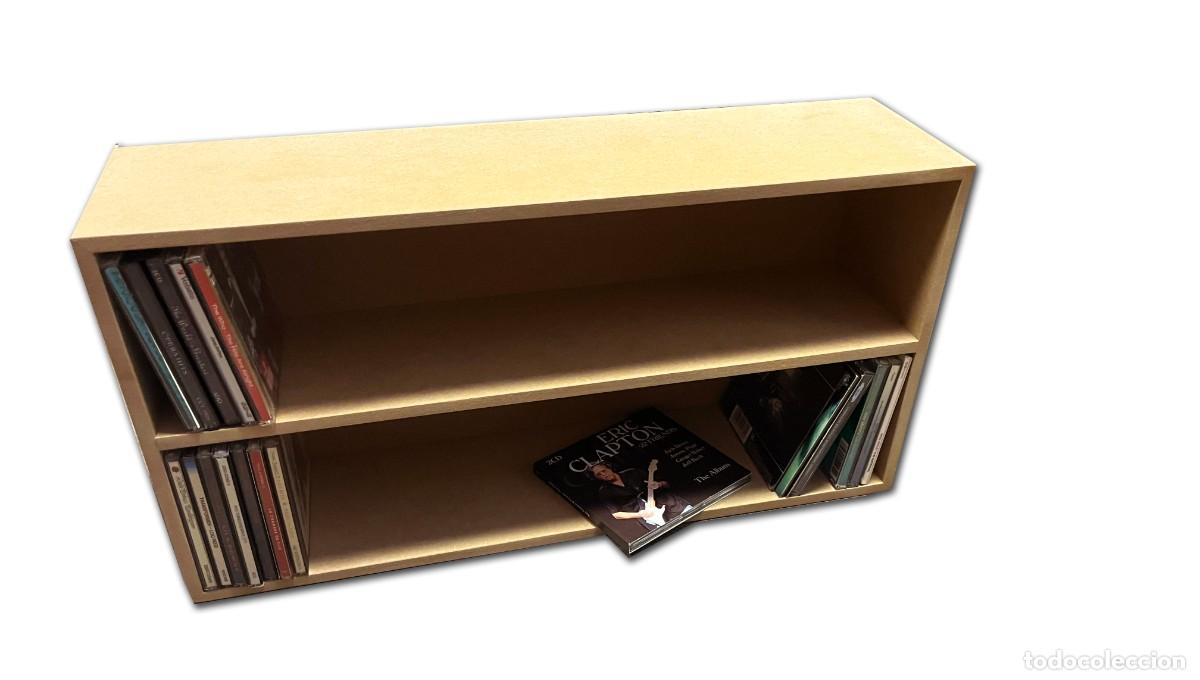 M&uacute;sica de colecci&oacute;n: MUEBLE ESTANTERIA PARA 100 CD COMPACT DISC - Foto 3