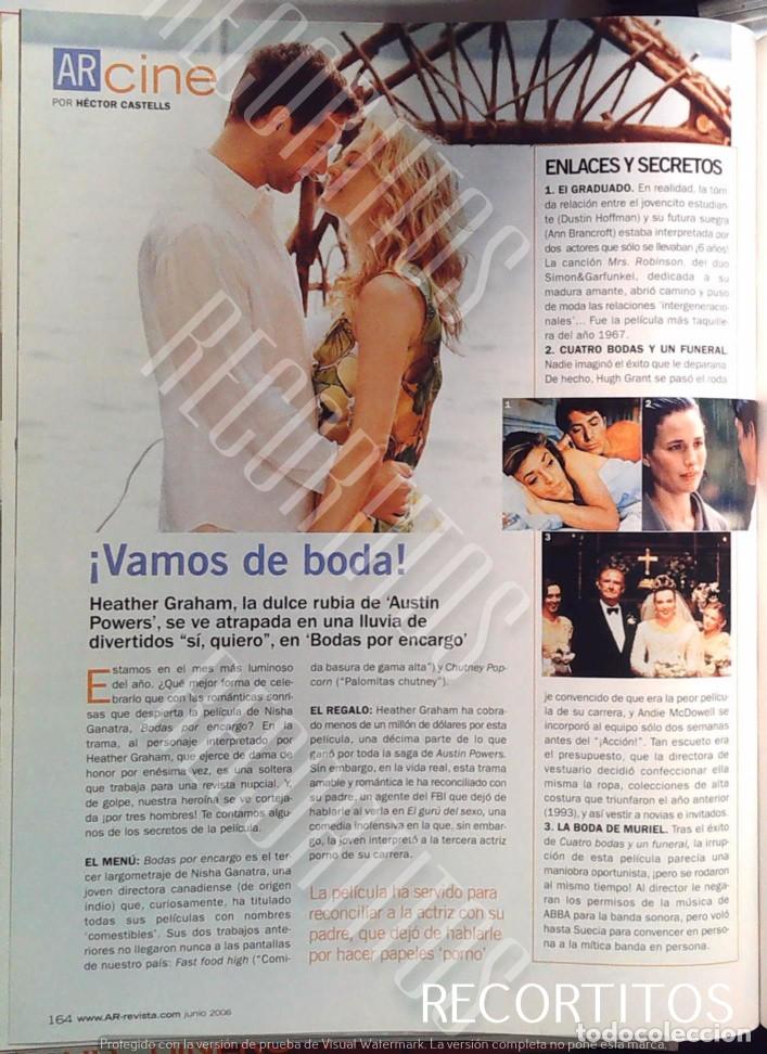 M&uacute;sica de colecci&oacute;n: HEATHER GRAHAM BODAS DE CINE - Foto 1