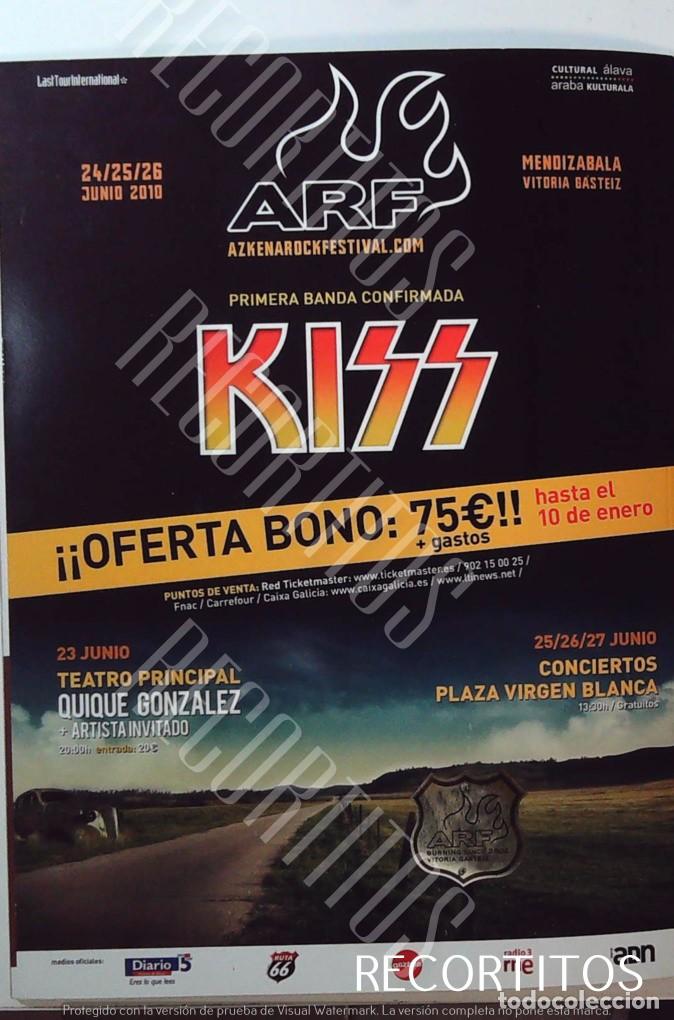 M&uacute;sica de colecci&oacute;n: kiss arf hellfest 2010 - Foto 1