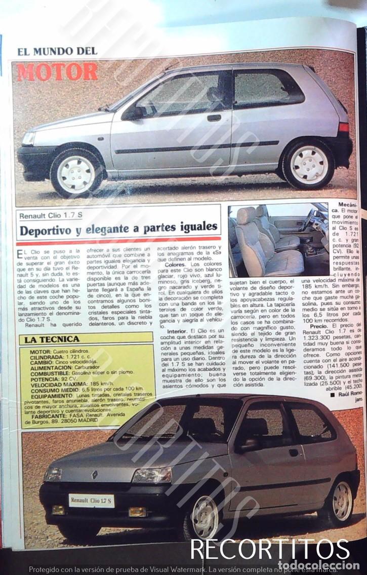 M&uacute;sica de colecci&oacute;n: renault clio 1.7 1992 - Foto 1