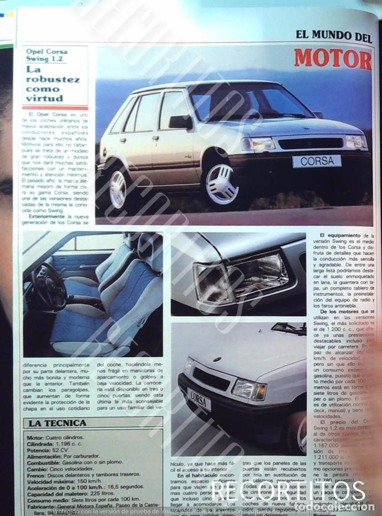 M&uacute;sica de colecci&oacute;n: opel corsa swing 1.2 52 cv - Foto 1