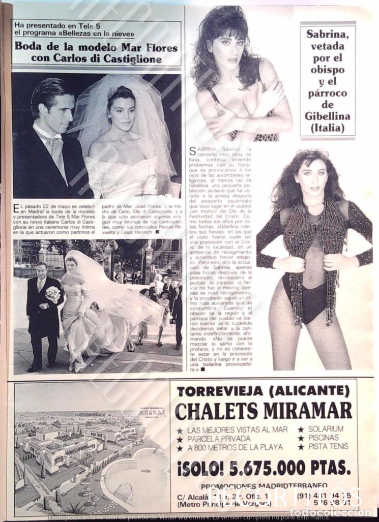 Musiksammlung: SABRINA SALERNO MAR FLORES