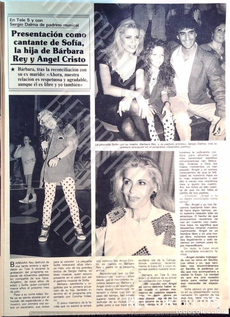 M&uacute;sica de colecci&oacute;n: BARBARA REY SOFIA CRISTO SERGIO DALMA - Foto 1