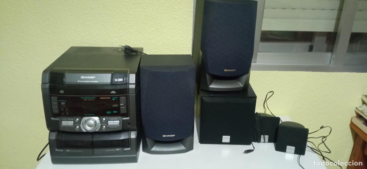M&uacute;sica de colecci&oacute;n: MINI CADENA SHARP CD-C413 - Foto 1