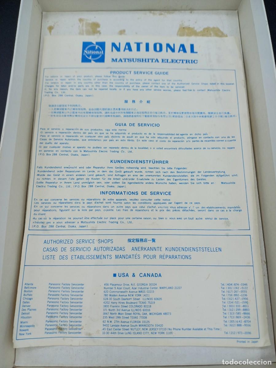 M&uacute;sica de colecci&oacute;n: Micr&oacute;fono National Panasonic - Foto 7