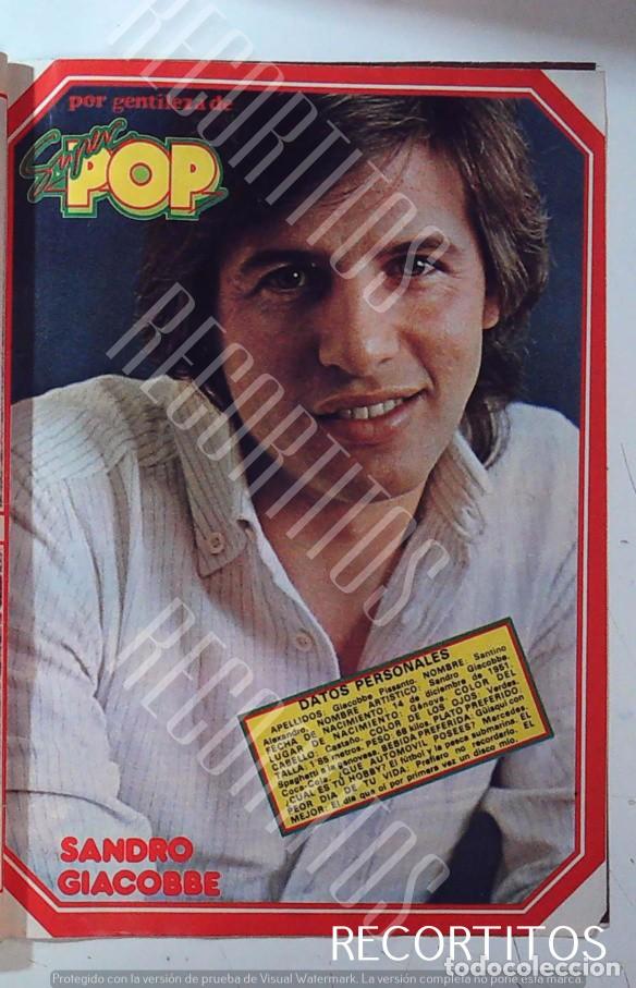 M&uacute;sica de colecci&oacute;n: poster en pronto sandro giacobbe - Foto 1
