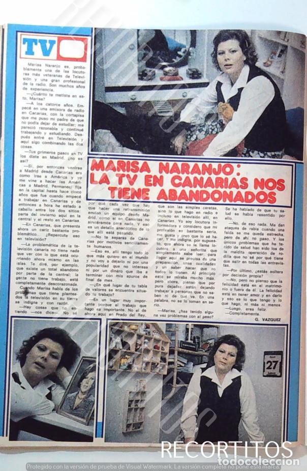 M&uacute;sica de colecci&oacute;n: marisa naranjo tve presentadora - Foto 1