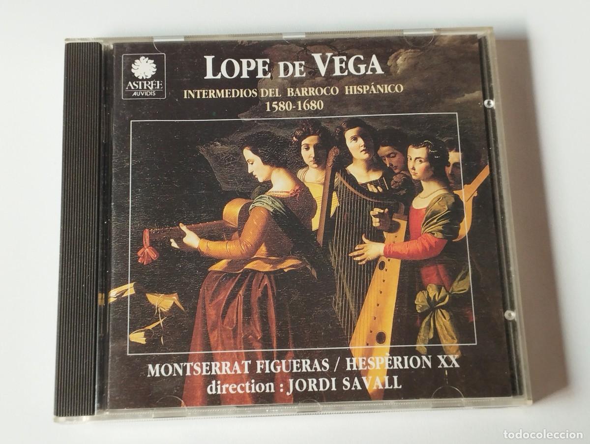 M&uacute;sica de colecci&oacute;n: CD LOPE DE VEGA INTERMEDIOS DEL BARROCO - Foto 1