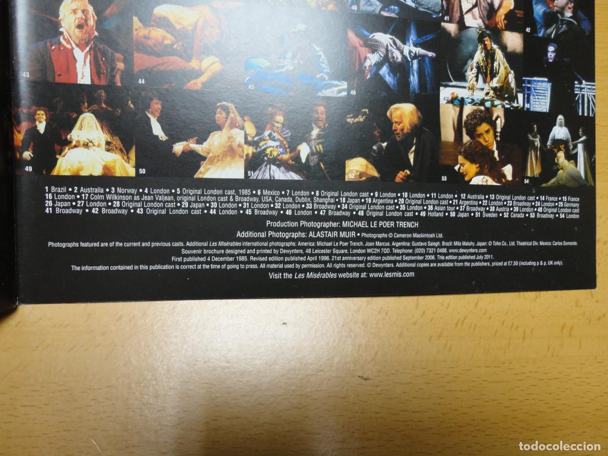 M&uacute;sica de colecci&oacute;n: LES MISERABLES - MUSICAL - PROGRAMA -32 PAGINAS - N10 - Foto 4