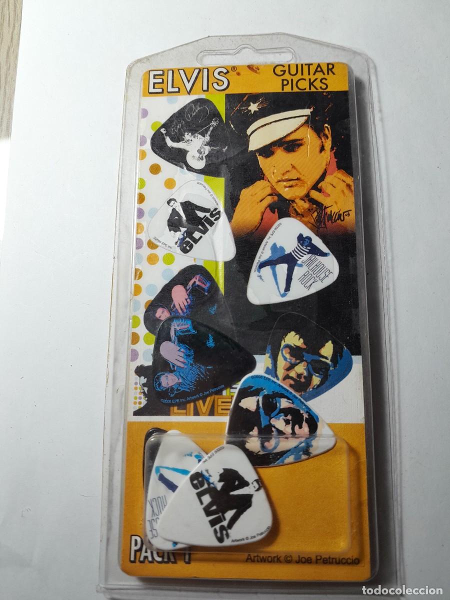 M&uacute;sica de colecci&oacute;n: ELVIS PRESLEY. VARIAS PUAS DE GUITARRA. - Foto 1