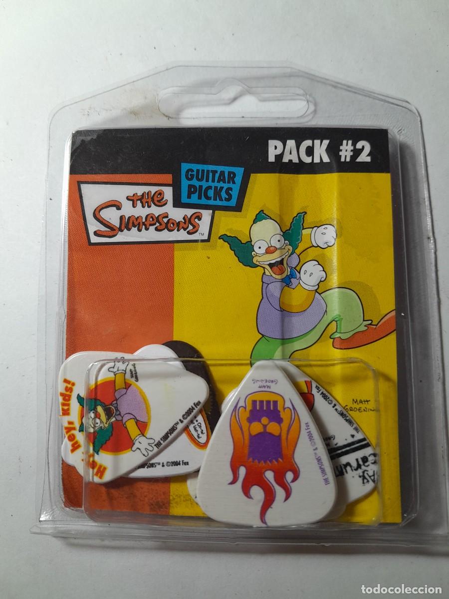 M&uacute;sica de colecci&oacute;n: THE SIMPSONS. VARIAS PUAS DE GUITARRA. - Foto 1