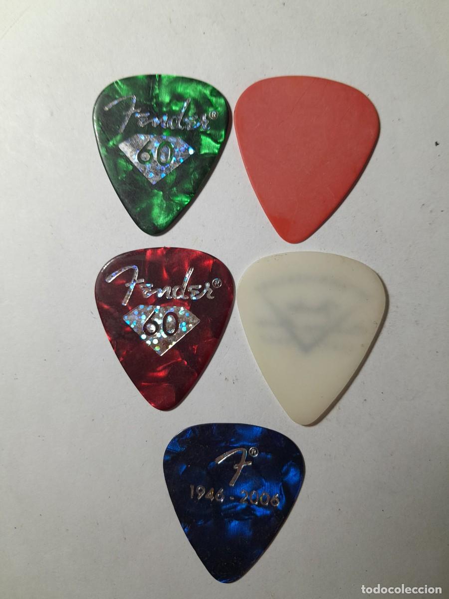 M&uacute;sica de colecci&oacute;n: FENDER. 5 P&Uacute;AS DE GUITARRA. - Foto 2