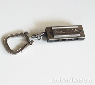 M&uacute;sica de colecci&oacute;n: ANTIGUO LLAVERO - ARM&Oacute;NICA MINIATURA - PUBLICIDAD DE PANTAL&Oacute;N PIVOT - INSTRUMENTO DE M&Uacute;SICA