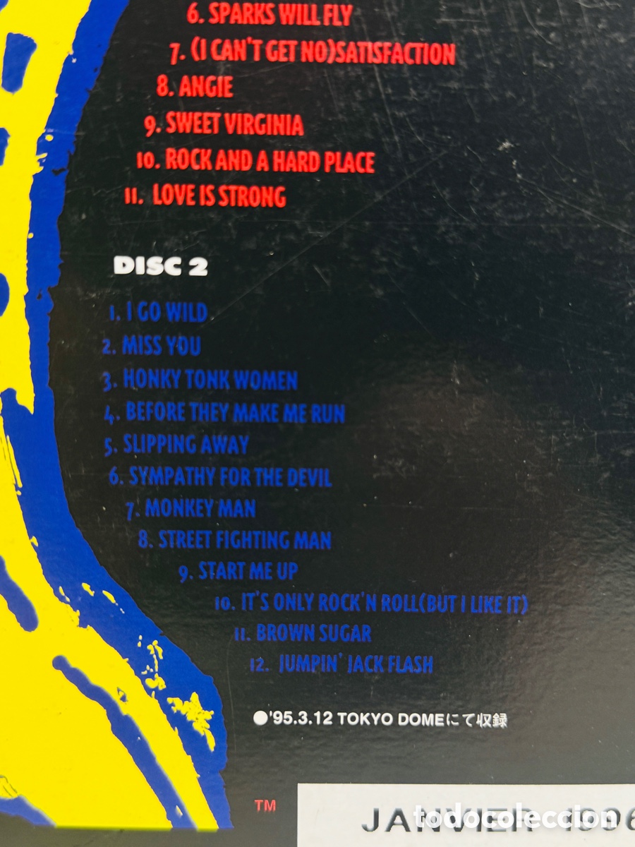 M&uacute;sica de colecci&oacute;n: Rolling Stones Voodoo Lounge Japan 1995 - Foto 4