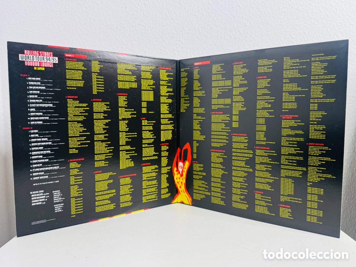 M&uacute;sica de colecci&oacute;n: Rolling Stones Voodoo Lounge Japan 1995 - Foto 5