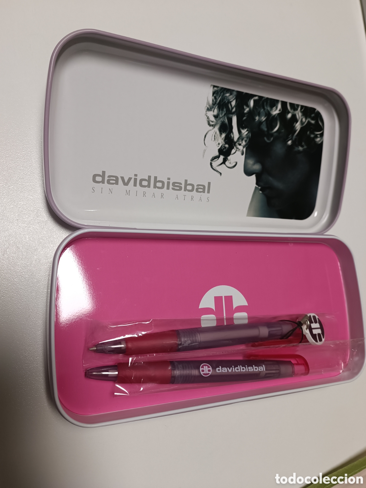 M&uacute;sica de colecci&oacute;n: David Bisbal set de escritura estuche - Foto 2
