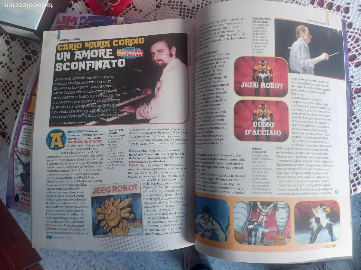 Musique de collection: jeeg robot go nagai mazinger robo clippings italia