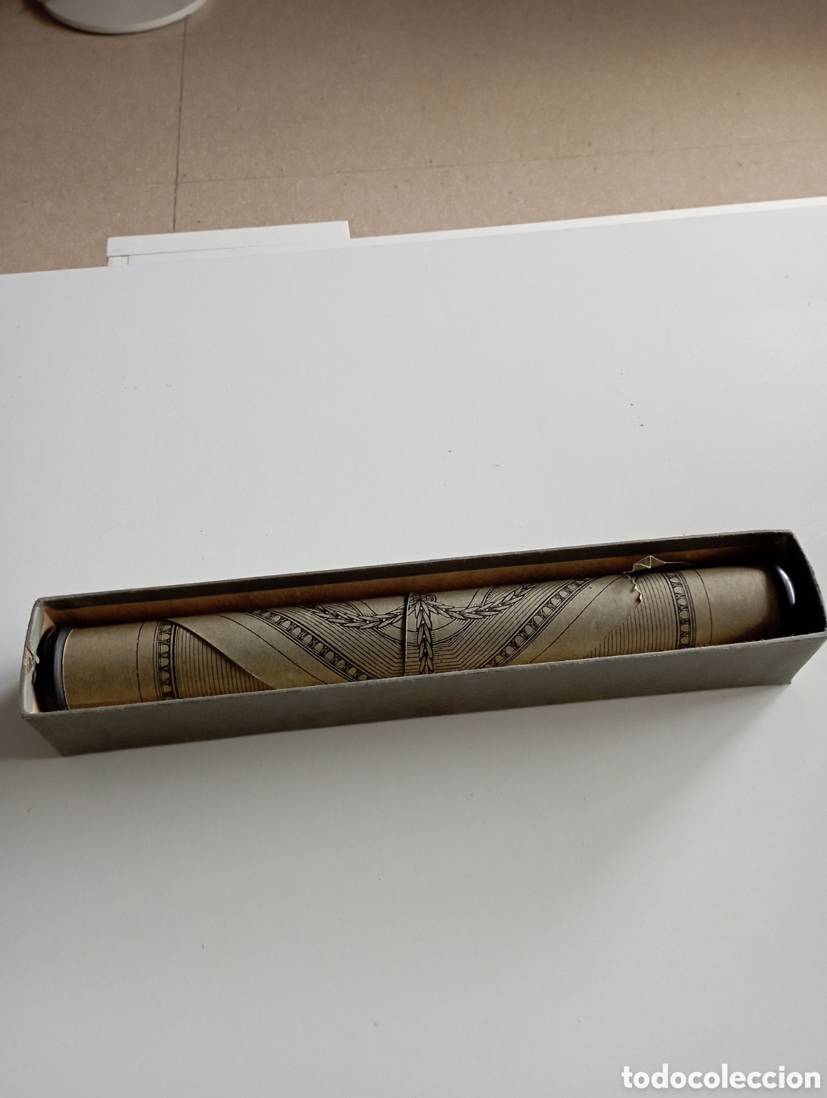 M&uacute;sica de colecci&oacute;n: Rollo de Pianola con su caja. Green Step - Foto 5