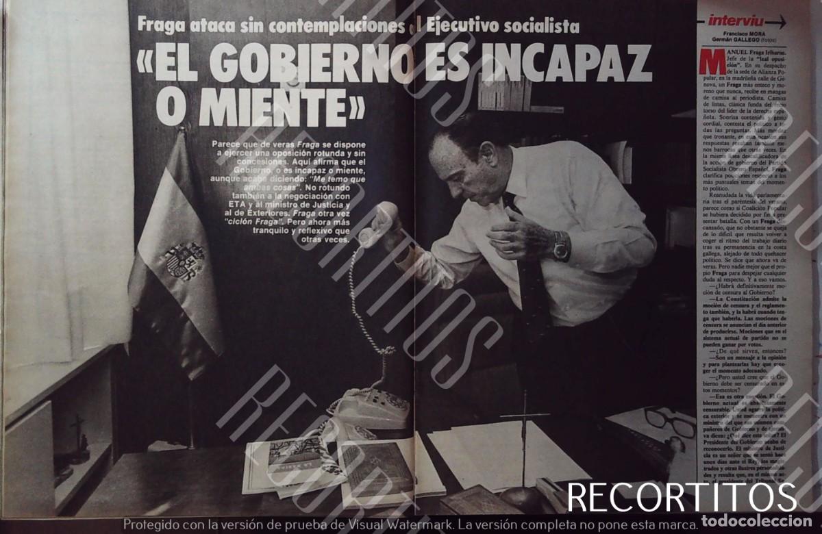 M&uacute;sica de colecci&oacute;n: manuel fraga IRIBARNE - Foto 1