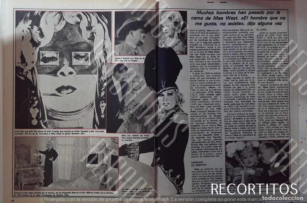 M&uacute;sica de colecci&oacute;n: MAE WEST CLARK GALE CARY GRANT - Foto 3