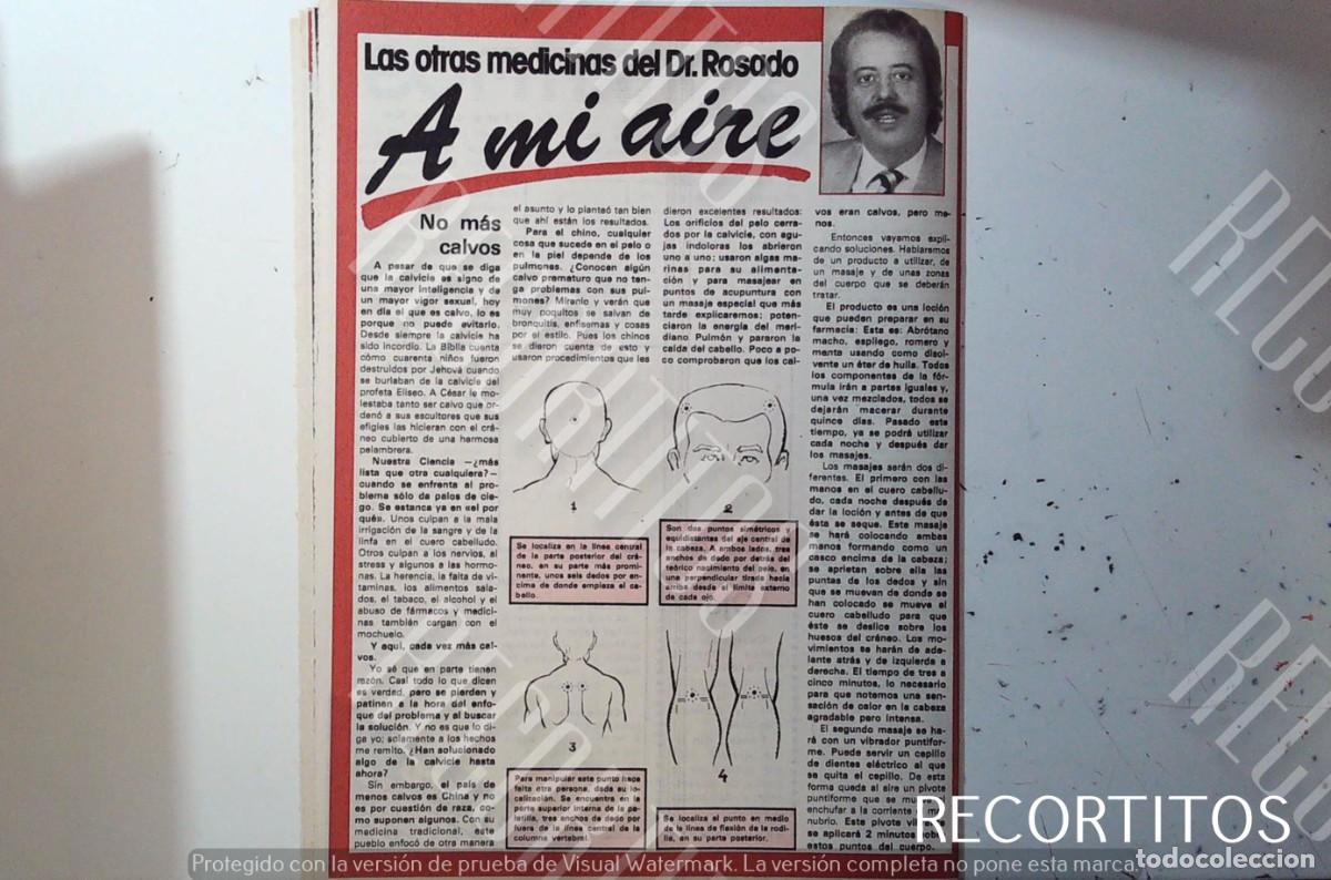 M&uacute;sica de colecci&oacute;n: DR ROSADO AMI AIRE CALVICIE - Foto 1