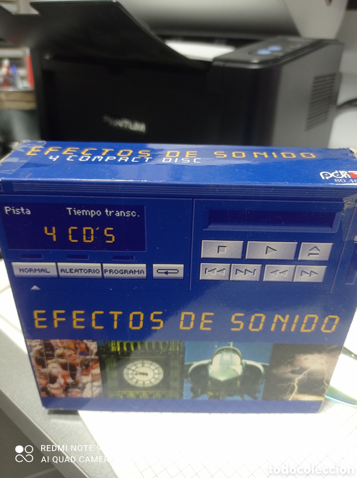 M&uacute;sica de colecci&oacute;n: Efecto de sonido cuatro CDs - Foto 1