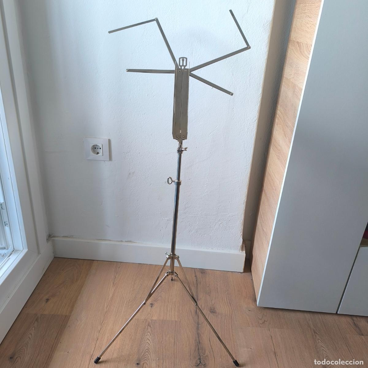 M&uacute;sica de cole&ccedil;&atilde;o: ATRIL PLEGABLE ACERO INOX DE LA MARCA ALEMANA WILLNER ??? * PARTITURAS *