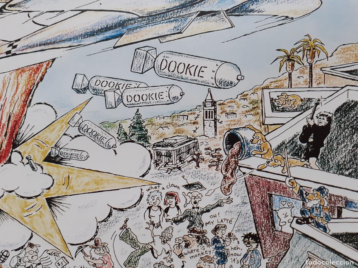 M&uacute;sica de colecci&oacute;n: P&oacute;ster GREEN DAY &rdquo;DOOKIE&rdquo; 1994 - Foto 4