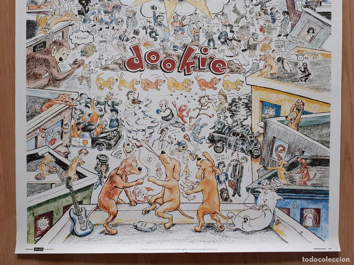 M&uacute;sica de colecci&oacute;n: P&oacute;ster GREEN DAY &rdquo;DOOKIE&rdquo; 1994 - Foto 12