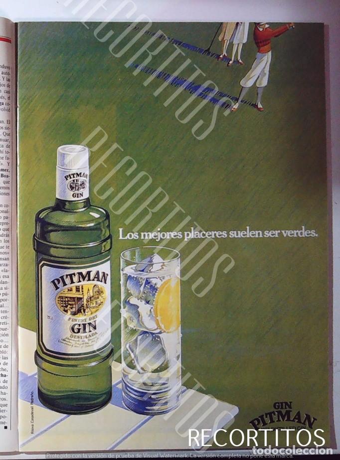 M&uacute;sica de colecci&oacute;n: PITMAN GIN ANUNCIO PUBLICIDAD - Foto 1